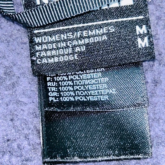 The North Face Fleece Hoodie M 1/4 Zip Pullover Gorpcore Athleisure Women - Picture 7 of 9